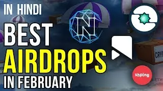 BEST AIRDROPS IN FEBRUARUY 2018  |  IN HINDI  |  SHIPING, INSIGHT NETWORK, NUCLEUS VISION, CURRENT