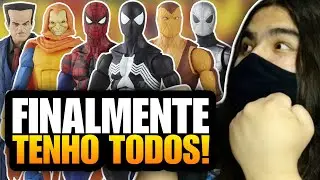 COMPLETEI ESSA COLE&Ccedil;&Atilde;O DO HOMEM-ARANHA MARVEL LEGENDS RETRO