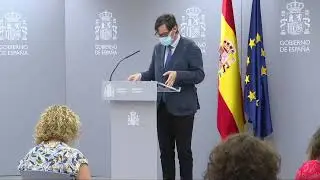 Comparecencia del ministro de Sanidad, Salvador Illa, tras Consejo Interterritorial extraordinario