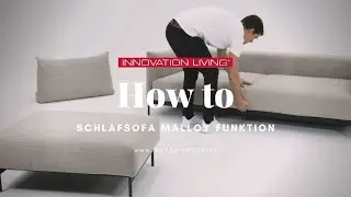 HOW TO: Design Schlafsofa Malloy von Innovation [Funktionen Tutorial] - sofawunder.de