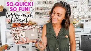 Quick and Fun (and Unique!) Zipper Pouch Tutorial - Pattern from Sewn Ideas!