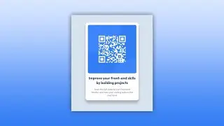 HTML & CSS | QR code component - frontendmentor challenge solution