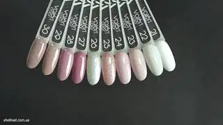 Гель-лак Valeri Color палитра 021-030