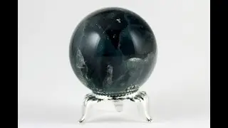 フローライト(蛍石)丸玉 41ミリ / Fluorite Sphere