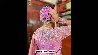 Actress Pritha Hari Bridal hairstyles #trending #prithahari #preetha