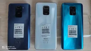 Xiaomi RedMi Note 9, 9S, 9Pro Aurora Blue, Glasier White, Midnight Grey.