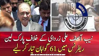 NAB prepares 61 witnesses in Park Lane reference against Asif Ali Zardari