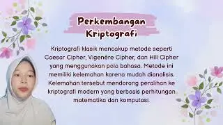 TUGAS TEOBILANGAN 'THE APPLICATION OF NUMBER THEORY IN CRYPTOGRAPHY' DEA NOVITA _2225240122_3B