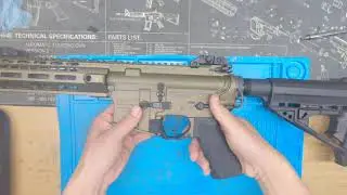 VFC Avalon VR16 Saber Bronze shooting test