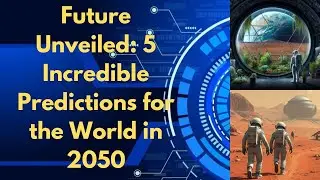 What will the world REALLY look like in 2050? Prepare to be amazed! 🚀