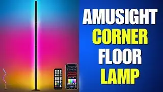RGB Corner Floor Lamp Review: Color-Changing, Music Sync & App Control