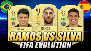 СЕРХИО РАМОС ПРОТИВ ТЬЯГО СИЛЬВА FIFA EVOLUTION | ФИФА 10 - ФИФА 20