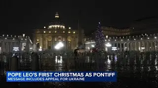 Chicago's Pope Leo to celebrate 1st Christmas as pontiff in Vatican; local Masses to be held in city