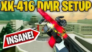 The XK-416 DMR in Bad Business (Roblox)