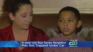 9-Year-Old Boy Saves Neighbor Who Was Trapped Under Car