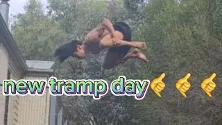 New Trampoline Day 