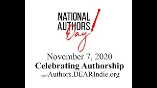 National Authors Day 2020