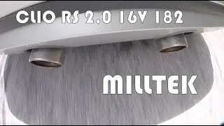 Renault Clio II RS 182 2.0 16v - Milltek