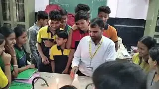 Lab activity metal and acid reaction hydrogen with pop sound