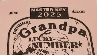 Grandpa Lucky Numbers For June Pick 3 Lottery Predictions Sheet Review #pick3 #lottery