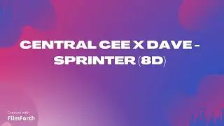 Central Cee x Dave - Sprinter (8D)