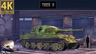 KING TIGER 🐅 - TIGER II - MOST DANGEROUS WWII TANK - Infinite Tanks WWII - 4K Mobile iOS Android