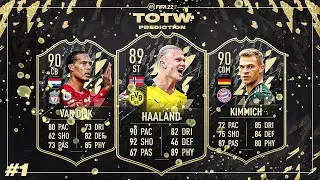 FIFA 22: TOTW #1 PREDICTIONS!🔥 IF VAN DIJK, IF HAALAND, IF KIMMICH?😍