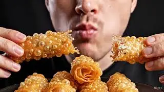 3 LEVELS OF EXTREME CRUNCH! 💎🧅🌊 (ASMR Mukbang)#mukbang
