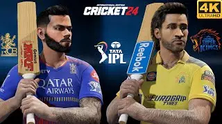 Cricket 24(PS5)Gameplay:IPL2024 Chennai Super Kings VS Royal Challengers Bangalore||Ar Games League