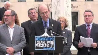 Congressman Scott Garrett Stands for the 1st Amendment with Priests for Life