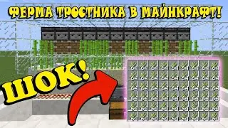 Автоматическая ферма тростника и бамбука афк!Самая простая афк ферма тростника и бамбука! Механизмы