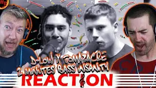 2 MINUTES BASS INSANITY! Beatbox Reaction - D-LOW x TOMAZACRE