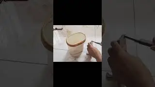 নষ্ট পট দিয়ে টব বানালাম decopatch paper দিয়ে #subscribemychannel #likecommentsubscribe #unfrize
