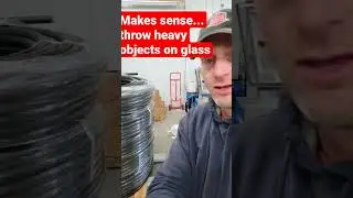 hey let's throw heavy metal objects on glass! #shorts