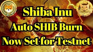 Altcoin Today | Shiba Inu Auto SHIB Burn Now Set for Testnet Deployment, Team Confirms