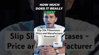 Slip Silk Pillowcases - Price And Manufacturer Revealed! #sourcing #manufacturer #pillow #pillowcase