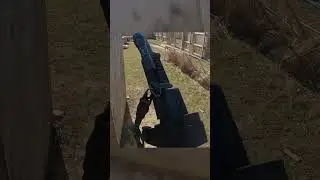 Airsoft last stand holdout with gas blowback rifle!  #airsoft #airsoftshorts