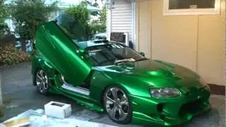 Top-Tuning.ru VeilSide Supra Obves Body Kit green chrome