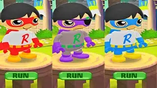 Tag with Ryan Dark Titan vs Red Titan vs Blue Titan All Characters Unlocked All Costumes Combo Panda