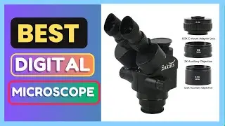 Best 7X-45X 3.5X-90X Simul-Focal Trinocular Microscope Zoom