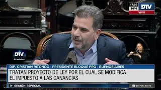 Diputado Ritondo, Cristian - Sesi&oacute;n 19-09-2023