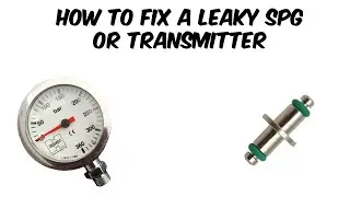 Common fix for a leaky SPG or Transmitter