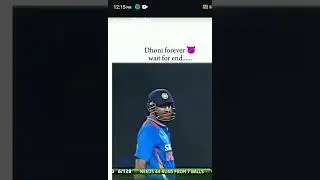 Dhoni forever👿#dhoniforever #Dhoni