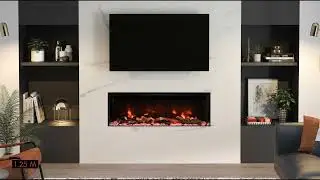 Elgin Hall PRYZM Arteon 3 Sided Electric Fire