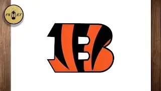 How to draw the bengals logo step by step