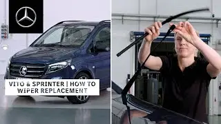 Mercedes-Benz | Vito & Sprinter 2024 | How To Change The Wipers