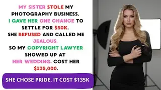 Sister Stole My $180K Business. My Copyright Lawyer Ruined Her Wedding. 📸
