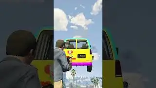 GTA 5 Police vs Michael With Vehicle Gun! 💥 Epic Chaos