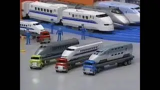 トミカプラレール乗物観察ビデオのりものワイワイ！！