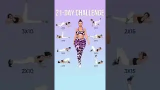 21 Day  Challenge   WEIGHT LOSS PROGRAM | Fat Burning Exercise | Burn Belly Fat